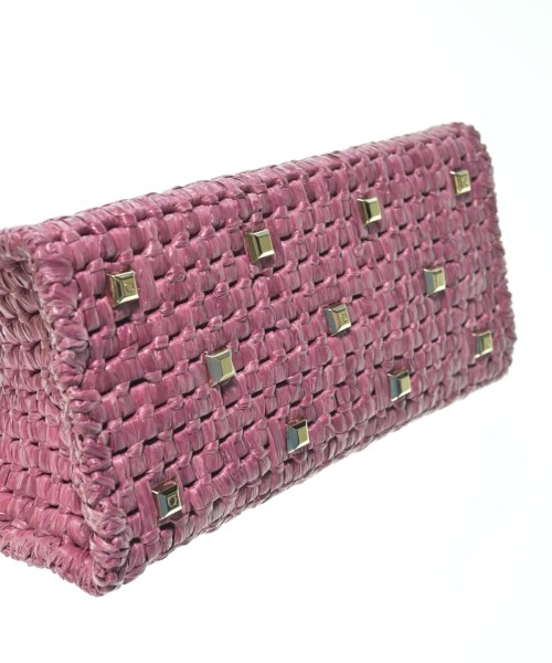 Salvatore Ferragamo（サルバトーレフェラガモ）かごバッグ ピンク サイズ:- レディース/2200633645113