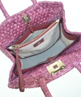 Salvatore Ferragamo（サルバトーレフェラガモ）かごバッグ ピンク サイズ:- レディース/2200633645113