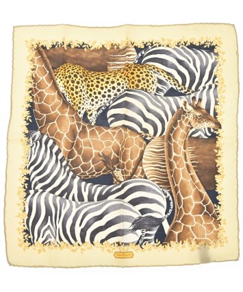 Salvatore Ferragamo（サルバトーレフェラガモ）バンダナ・スカーフ 黄