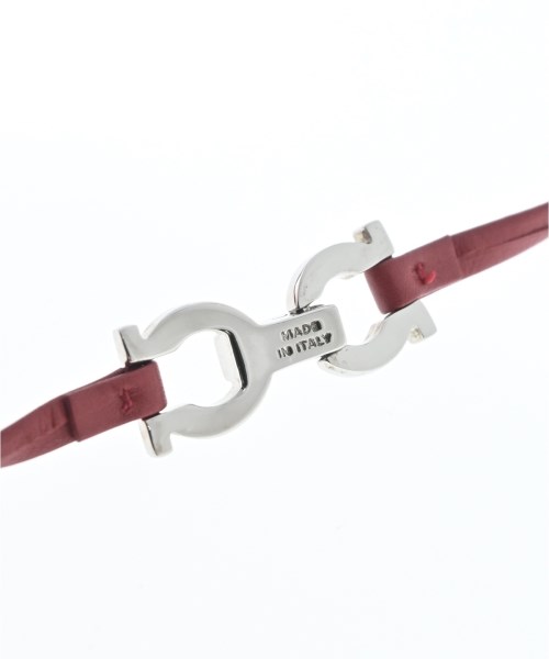 Salvatore Ferragamo（サルバトーレフェラガモ）ネックレス 赤 サイズ:- レディース/2200598660053