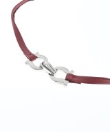 Salvatore Ferragamo（サルバトーレフェラガモ）ネックレス 赤 サイズ:- レディース/2200598660053