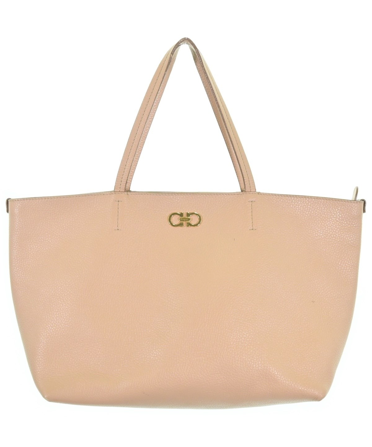 【BIGお買い物ラリー★30%OFFセール中】サルヴァトーレフェラガモ Salvatore Ferragamo トートバッグフリンジ ベージュ レディース 中古 4502625G0056_x1_a001.jpg