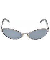 Salvatore Ferragamo（サルバトーレフェラガモ）サングラス シルバー サイズ:- レディース/2200599213029
