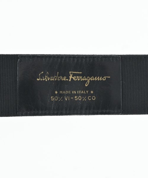 Salvatore Ferragamo（サルバトーレフェラガモ）ベルト 黒 サイズ:- レディース/2200611423108