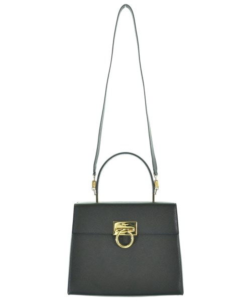 Salvatore Ferragamo（サルバトーレフェラガモ）ハンドバッグ 黒 サイズ:- レディース/2200622003061
