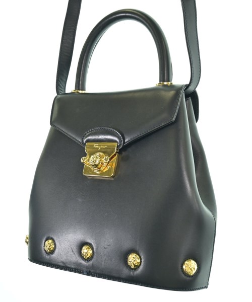 Salvatore Ferragamo（サルバトーレフェラガモ）ハンドバッグ 黒 サイズ:- レディース/2200622003078
