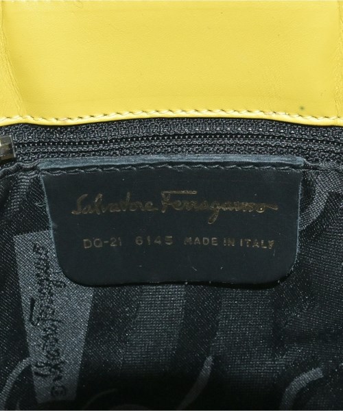 Salvatore Ferragamo（サルバトーレフェラガモ）ハンドバッグ 黄 サイズ:- レディース/2200627237669