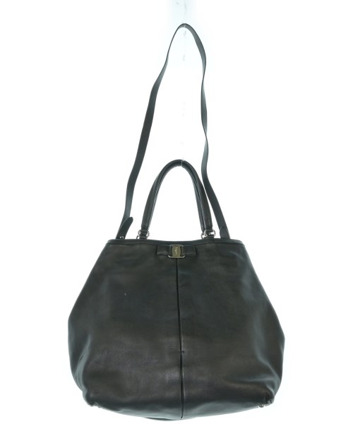 Salvatore Ferragamo（サルバトーレフェラガモ）ハンドバッグ 黒 サイズ:- レディース/2200627238284