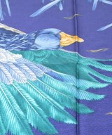 Salvatore Ferragamo（サルバトーレフェラガモ）バンダナ・スカーフ 青 サイズ:- レディース/2200631318293