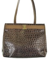 Salvatore Ferragamo（サルバトーレフェラガモ）トートバッグ 茶 サイズ:- レディース/2200631534013