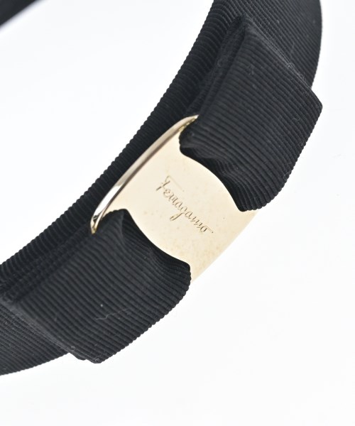 Salvatore Ferragamo（サルバトーレフェラガモ）ヘアアクセサリー 黒 サイズ:- レディース/2200617359289