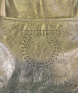 Salvatore Ferragamo（サルバトーレフェラガモ）トートバッグ ゴールド サイズ:- レディース/2200614245967