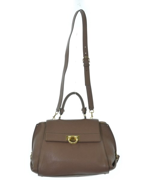 Salvatore Ferragamo（サルバトーレフェラガモ）ハンドバッグ 茶 サイズ:- レディース/2200619974107