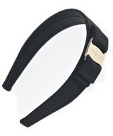 Salvatore Ferragamo（サルバトーレフェラガモ）ヘアアクセサリー 黒 サイズ:- レディース/2200619975043