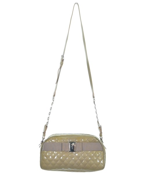 Salvatore Ferragamo（サルバトーレフェラガモ）ショルダーバッグ ベージュ サイズ:- レディース/2200600680154