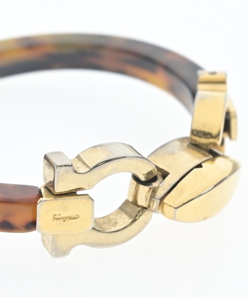 Salvatore Ferragamo（サルバトーレフェラガモ）ブレスレット・バングル 茶 サイズ:- レディース/2200598467072
