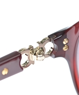 Salvatore Ferragamo（サルバトーレフェラガモ）サングラス 赤 サイズ:- レディース/2200605904507