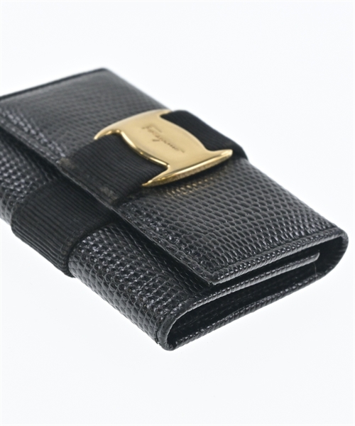 Salvatore Ferragamo（サルバトーレフェラガモ）キーケース・キーホルダー 黒 サイズ:- レディース/2200605904576