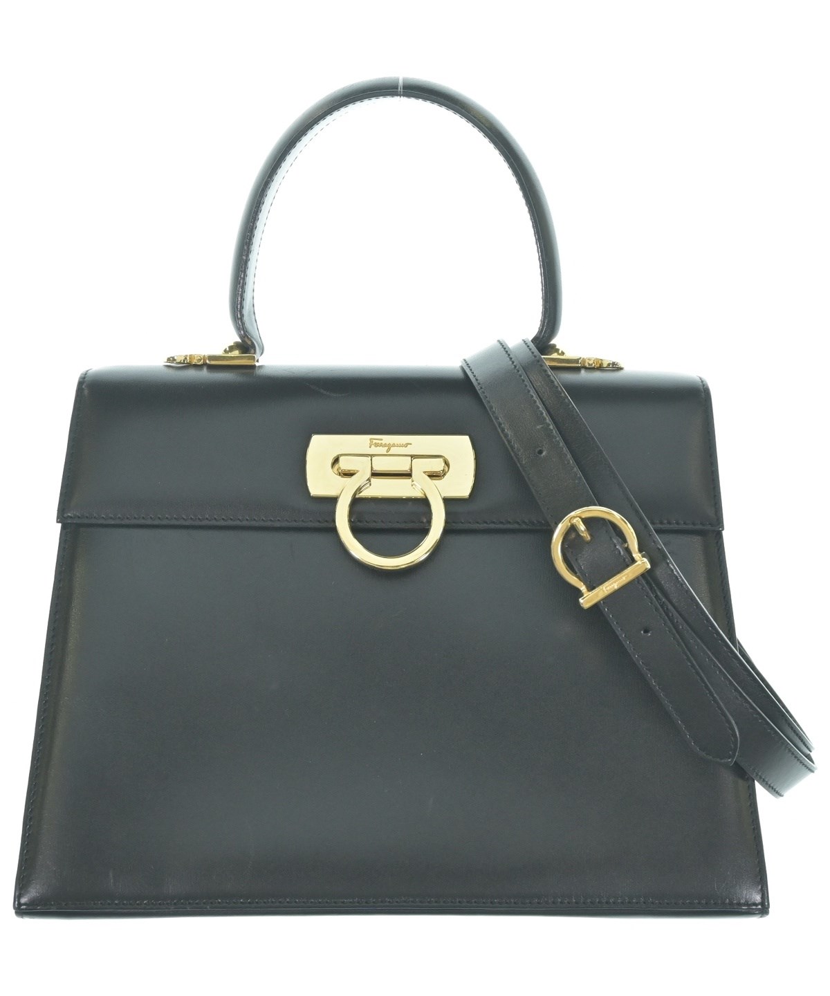 Salvatore Ferragamo（サルバトーレフェラガモ）ハンドバッグ 黒