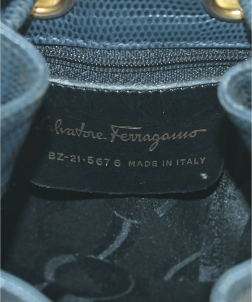 Salvatore Ferragamo（サルバトーレフェラガモ）バックパック・リュック 紺 サイズ:- レディース/2200607860924