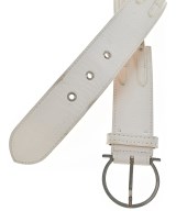 Salvatore Ferragamo（サルバトーレフェラガモ）ベルト 白 サイズ:S レディース/2200607432527