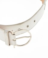 Salvatore Ferragamo（サルバトーレフェラガモ）ベルト 白 サイズ:S レディース/2200607432527