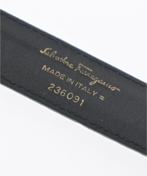 Salvatore Ferragamo（サルバトーレフェラガモ）ベルト 黒 サイズ:70 レディース/2200667819061