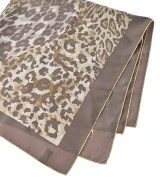 Salvatore Ferragamo（サルバトーレフェラガモ）バンダナ・スカーフ 茶 サイズ:- レディース/2200674018075