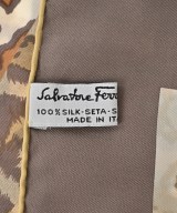 Salvatore Ferragamo（サルバトーレフェラガモ）バンダナ・スカーフ 茶 サイズ:- レディース/2200674018075