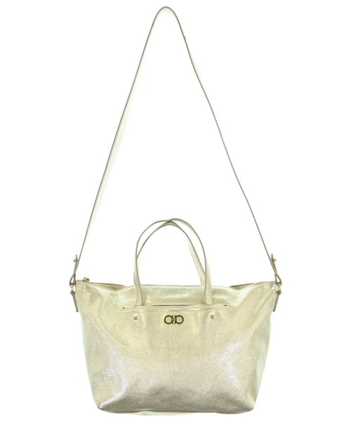 Salvatore Ferragamo（サルバトーレフェラガモ）ハンドバッグ ゴールド サイズ:- レディース/2200676028041