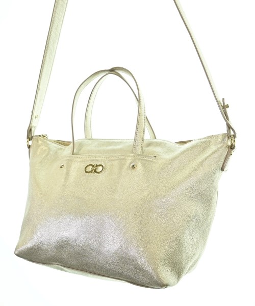 Salvatore Ferragamo（サルバトーレフェラガモ）ハンドバッグ ゴールド サイズ:- レディース/2200676028041