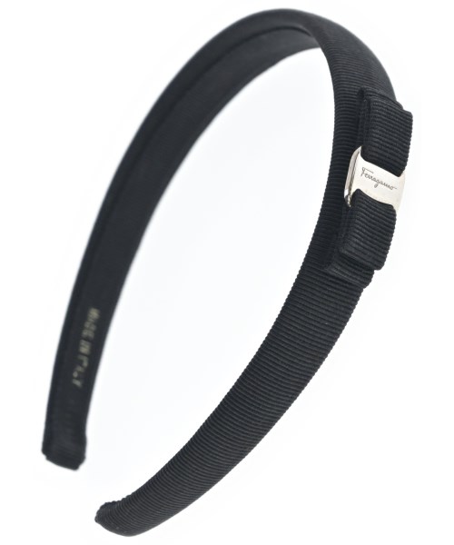 Salvatore Ferragamo(サルバトーレフェラガモ)ヘアアクセサリー 黒 サイズ:-/2200677458076