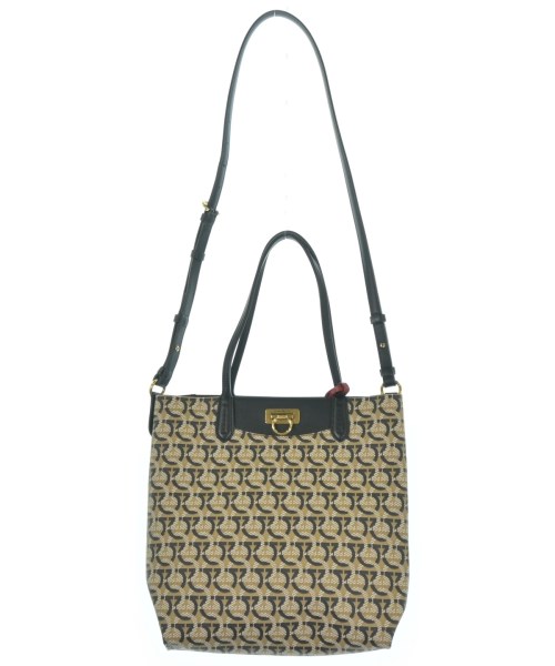 Salvatore Ferragamo（サルバトーレフェラガモ）トートバッグ ベージュ サイズ:- レディース/2200677458366