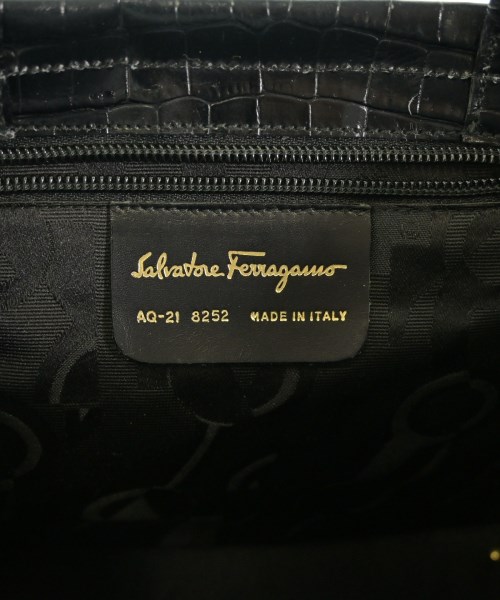 Salvatore Ferragamo（サルバトーレフェラガモ）ハンドバッグ 黒 サイズ:- レディース/2200678115220