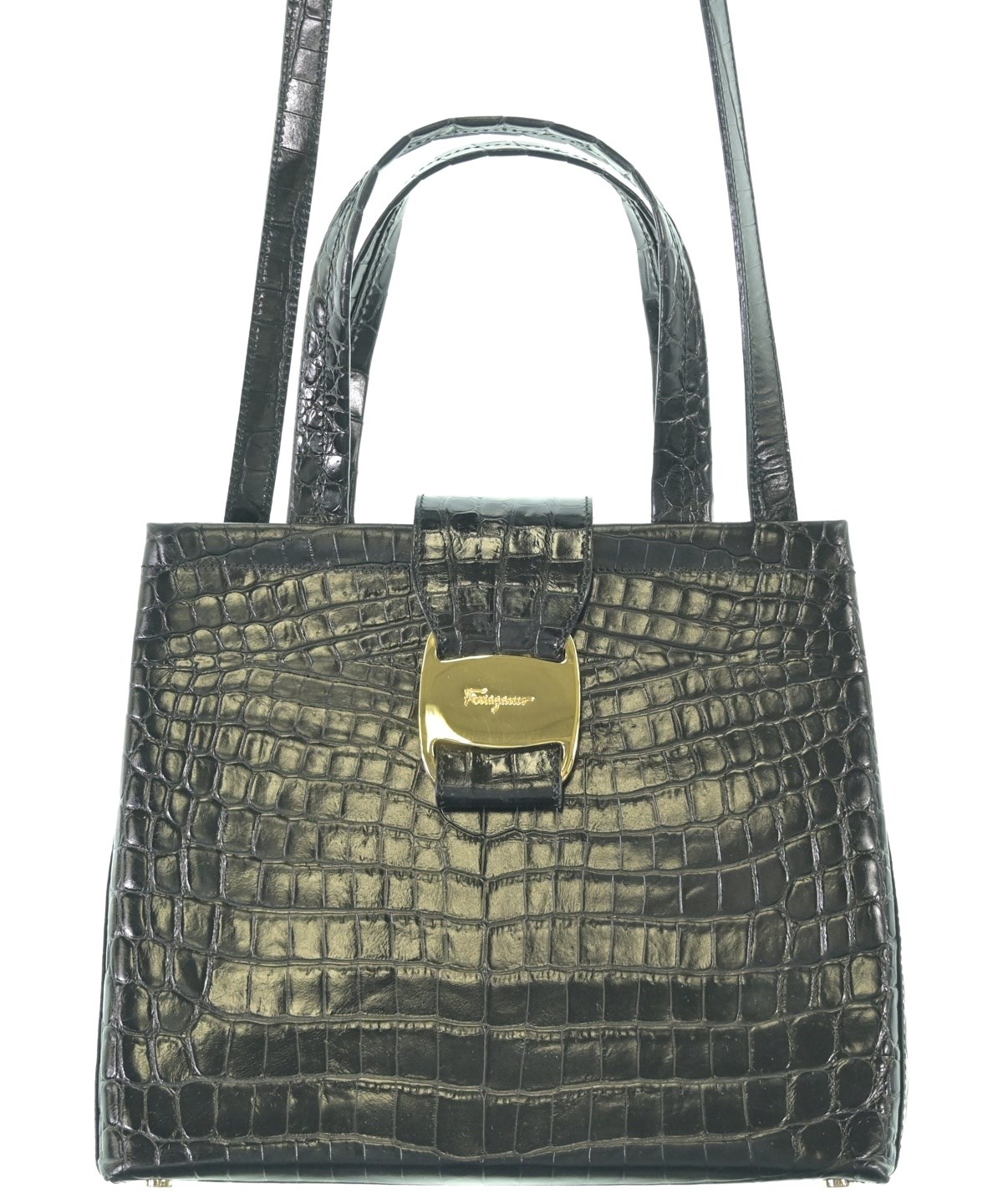 Salvatore Ferragamo（サルバトーレフェラガモ）ハンドバッグ 黒