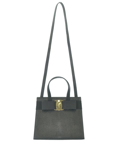 Salvatore Ferragamo（サルバトーレフェラガモ）ハンドバッグ 黒 サイズ:- レディース/2200678115466