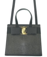 Salvatore Ferragamo（サルバトーレフェラガモ）ハンドバッグ 黒 サイズ:- レディース/2200678115466