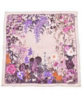 Salvatore Ferragamo（サルバトーレフェラガモ）バンダナ・スカーフ 紫 サイズ:- レディース/2200673489173