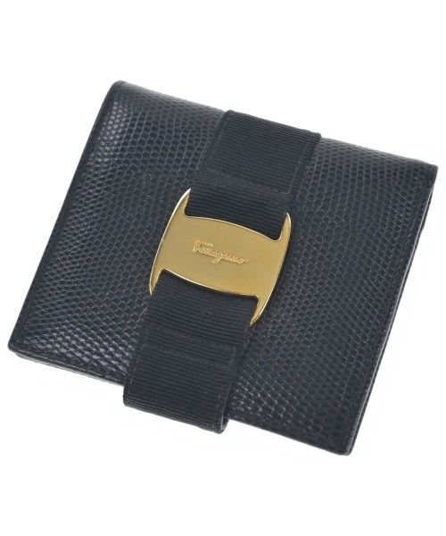 Salvatore Ferragamo(サルバトーレフェラガモ)財布・コインケース 黒 サイズ:-/2200693935872