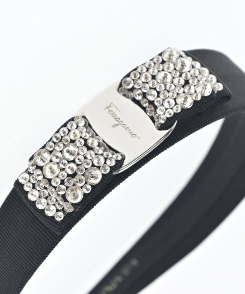 Salvatore Ferragamo（サルバトーレフェラガモ）ヘアアクセサリー 黒 サイズ:- レディース/2200693936046