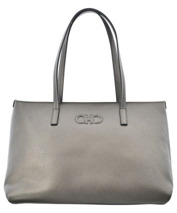Salvatore Ferragamo（サルバトーレフェラガモ）トートバッグ グレー