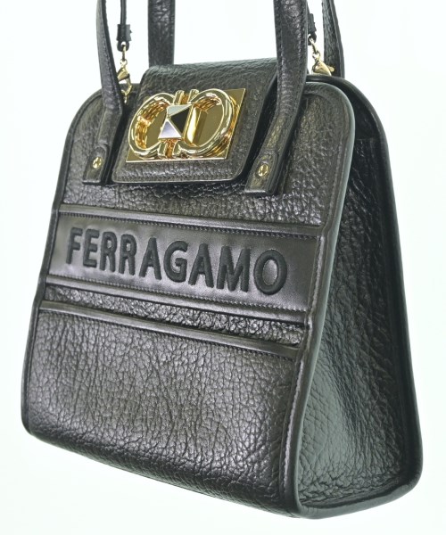 Salvatore Ferragamo（サルバトーレフェラガモ）ハンドバッグ 黒 サイズ:- レディース/2200693937197