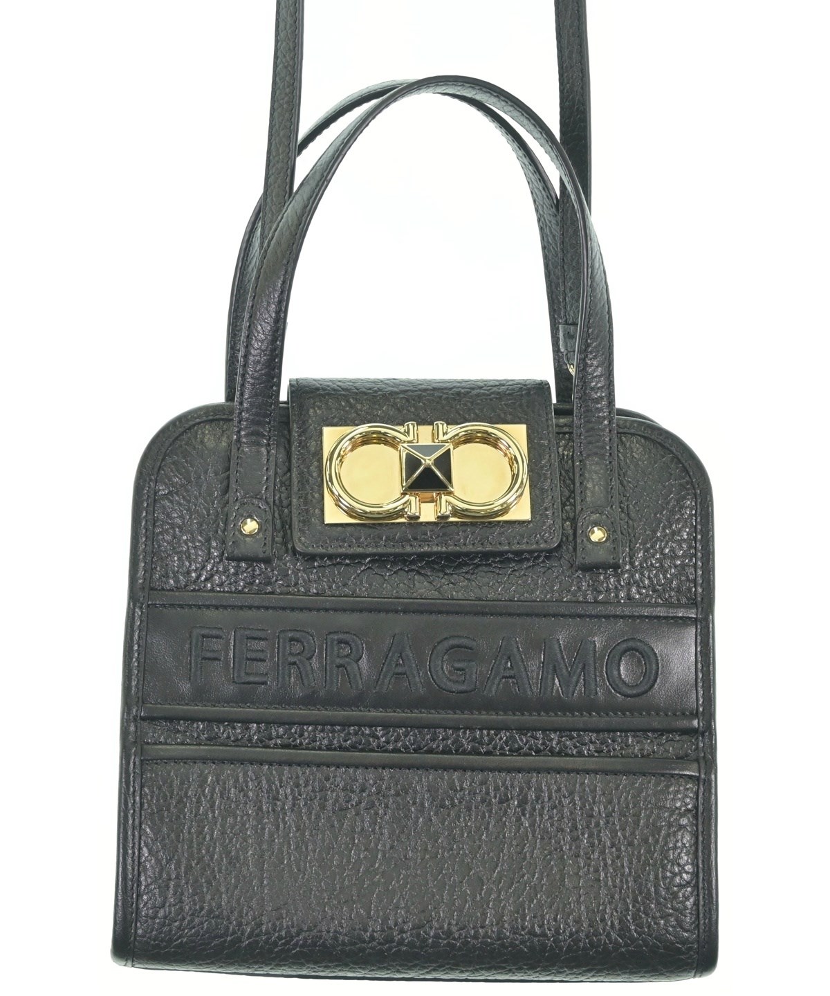 Salvatore Ferragamo（サルバトーレフェラガモ）ハンドバッグ 黒