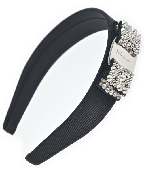 Salvatore Ferragamo(サルバトーレフェラガモ)ヘアアクセサリー 黒 サイズ:-/2200696050787