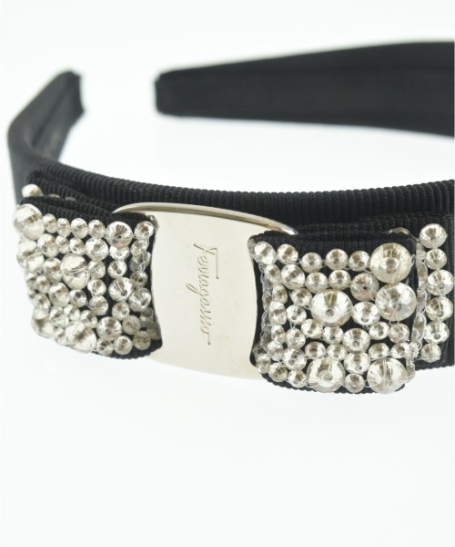 Salvatore Ferragamo（サルバトーレフェラガモ）ヘアアクセサリー 黒 サイズ:- レディース/2200698939523