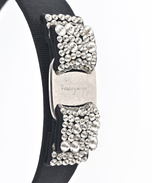 Salvatore Ferragamo（サルバトーレフェラガモ）ヘアアクセサリー 黒 サイズ:- レディース/2200696234101