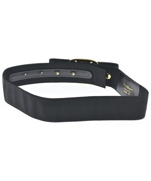 Salvatore Ferragamo（サルバトーレフェラガモ）ベルト 黒 サイズ:XS レディース/2200687745036