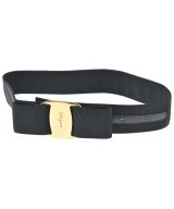 Salvatore Ferragamo（サルバトーレフェラガモ）ベルト 黒 サイズ:XS レディース/2200687745036