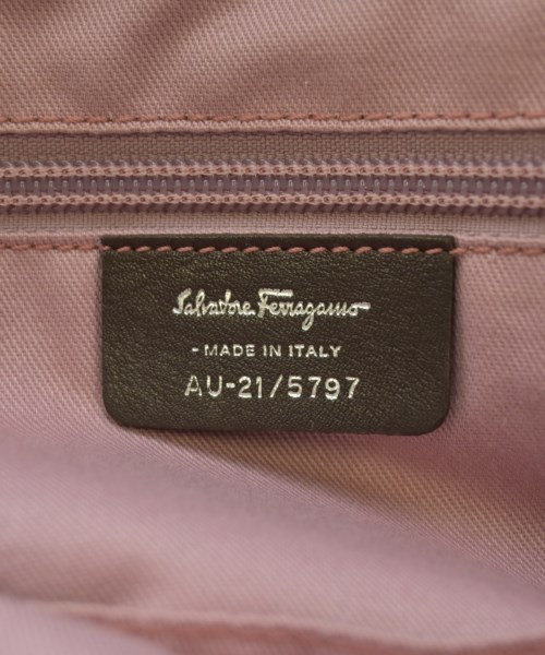 Salvatore Ferragamo（サルバトーレフェラガモ）ハンドバッグ 茶 サイズ:- レディース/2200693502067