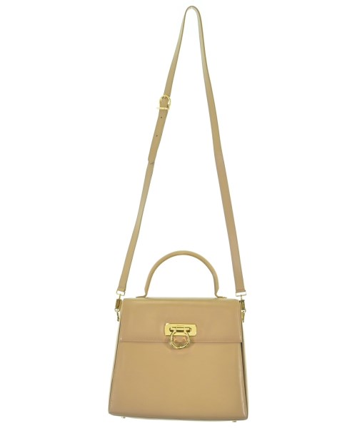 Salvatore Ferragamo（サルバトーレフェラガモ）ハンドバッグ ベージュ サイズ:- レディース/2200700098040
